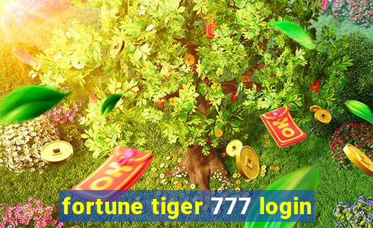 fortune tiger 777 login